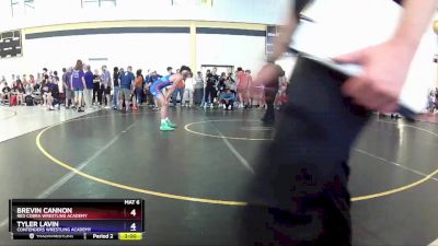 150 lbs Cons. Round 2 - Brevin Cannon, Red Cobra Wrestling Academy vs Tyler Lavin, Contenders Wrestling Academy