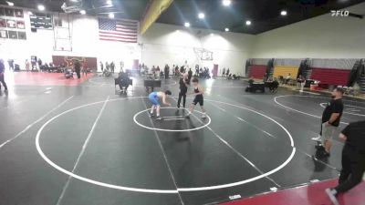 142-150 lbs Round 1 - Mason Clowminzer, San Marcos High School vs Lucas Mojica, Rosemead Panther Wrestling