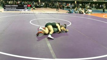 5A 130 lbs 3rd Place Match - Marisa Iturrino, Carrollton Creekview vs Dalilah Coyle, Henrietta