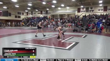 138 lbs Cons. Round 3 - Jordan Thys, Benton Community vs Tyler Wieland, Independence
