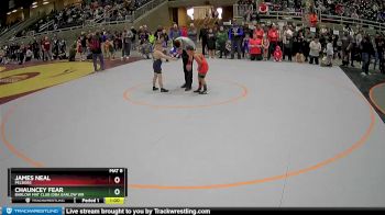 85 lbs Quarterfinal - James Neal, Pelbobs vs Chauncey Fear, Barlow Mat Club (DBA Barlow Wr