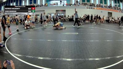 96 lbs Quarterfinals (8 Team) - Liam Fecanin, Buxton vs Jaedon Jacobs, Team Barracuda