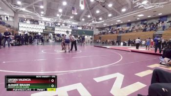 175 lbs 5th Place Match - Jayden Valencia, Hillcrest vs Alrawe Ibrahim, Granite Hills (El Cajon)
