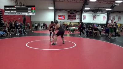 215 lbs 9th Place Match - Luke Devery, Solon vs Kaden Miller, Van Buren County