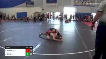 106 lbs Final - Owen Becker, Askren4 vs Javier Berg, Law (WI)