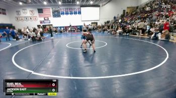 126 lbs 5th Place Match - Isael Beal, Cheyenne Central vs Jackson East, Upton