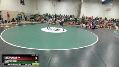 150A Quarterfinal - Hunter Krei, Lovell vs Carter Peasley, Greybull/Riverside