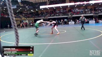 145 lbs Cons. Semi - Anthony Smith, Seward High School vs Conner Cook, Kenai Central High School