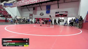 155 lbs Cons. Round 4 - Kailanie Clarke, STILLWATER vs Rya Blevins, HINTON