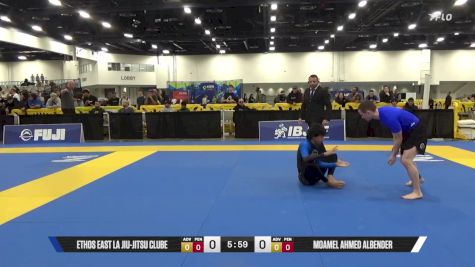 Moamel Ahmed Albender vs Ethos East LA Jiu-Jitsu Clube 2025 World IBJJF Jiu-Jitsu No-Gi Championship