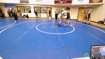 126 lbs Rr Rnd 3 - Max Linthicum, Sallisaw Takedown Club vs Reiyen Stallings, Checotah Matcats