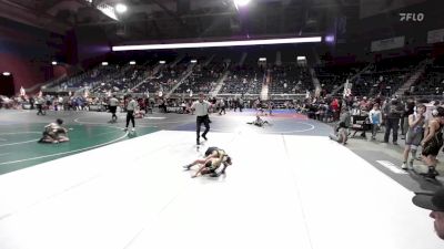 55 lbs Final - Cal Silentman, Coyote WC vs Cash Lanham, Bear Cave WC