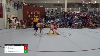 Quarterfinal - Nick Corday, Baylor School vs Mason Elsensohn, Brother Martin High School