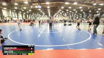96 lbs Rd# 8- 12:30pm Saturday Final Pool - Tigh Coyle, Virginia Hammers vs Logan Dellow, Olympia
