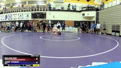 157 lbs Cons. Round 4 - William May, Roncalli Wrestling Foundation vs Avery Stanley, BWC