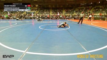 78 lbs Round Of 16 - Kelsey Palmer, Roundtree Wrestling Academy vs Remington Scanlan, Team Aggression