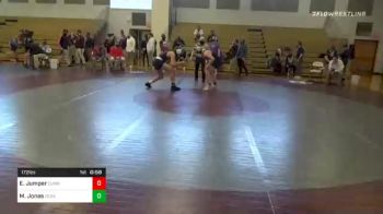 172 lbs Consolation - Elijah Jumper, Cumberland Valley vs Mike Jones, Cedar Cliff