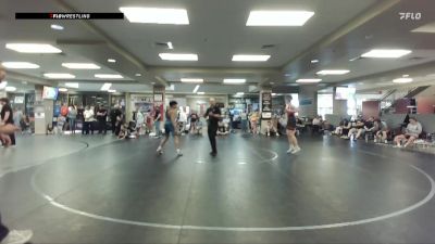 132 lbs Quarterfinal - Wyatt Pearson, JET HOUSE vs Justus Peregrina, Buzzsaw Wrestling Club