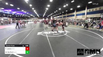 215 lbs Quarterfinal - Tyler Lewis, Gensaw Elite vs Wes Burford, Oakdale WC