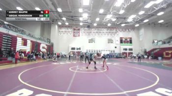 170 lbs Semifinal - Aubrey Maupin, Vale vs Abigail Henderson, Kuna