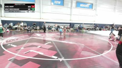 72 lbs Round Robin 2 - Axel Nary, Ground Zero Red-YTH vs Holt Weichmann, AWC Baby Faced Assassins - YTH