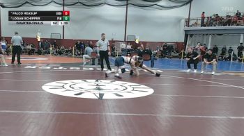 165 lbs Quarterfinal - Falco Heaslip, Dedham vs Logan Schipper, Pembroke