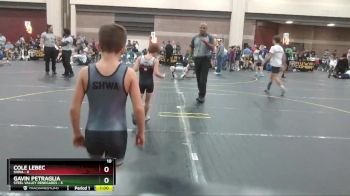 60 lbs Round 3 (6 Team) - Cole Lebec, SHWA vs Gavin Petraglia, Steel Valley Renegades