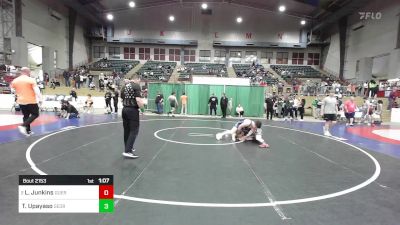 160 lbs Round Of 16 - Lily Junkins, Guerrilla Wrestling Academy vs Trenton Upayaso, Georgia