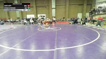 190 lbs Cons. Round 2 - Jack Lott, McAlester vs Ethan Uyetake, Lincoln Christian