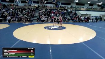 150 lbs Champ. Round 1 - Gabe Gerber, Ladysmith vs Jaylen Fleming, Prescott