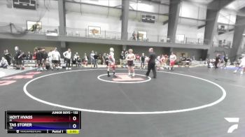 132 lbs 1st Place Match - Hoyt Hvass, ID vs Tas Storer, CA