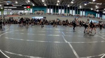 120 lbs Round 2 (6 Team) - Eric Bush, Beebe Trained Blue vs Enzo Carrazana, BHWC | Black Hive Wrestling Club