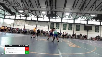 255-300 lbs Cons. Round 2 - Roy Ramirez, Carpentersville vs Reginald Thomas, North County Wrestling Club