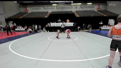 100 lbs Round Of 16 - Merlin Sapp, Georgia vs Jacob Stewart, 706 Wrestling