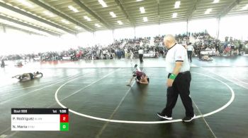 116 lbs Quarterfinal - Pablito Rodriguez, Alamosa vs Noah Maria, Stout Wr Ac