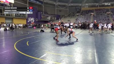 138 lbs Semis (4 Team) - Zainab Ibrahim, William Jewell College vs Virginia Foard, King University