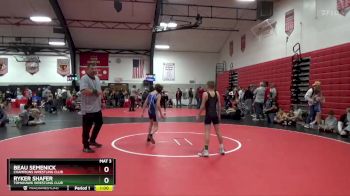 Quarterfinal - Ryker Shafer, Tomahawk Wrestling Club vs Beau Semenick, Champions Wrestling Club