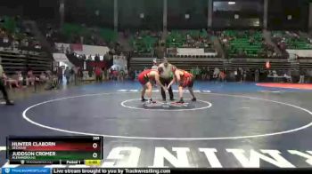 285 lbs Semifinal - Hunter Claborn, Decatur vs JUDDSON CROMER, Alexandria HS