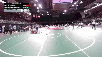 215 lbs Champ. Round 1 - Lonzell Mcclanahan, Cosumnes Oaks vs Isaac Alvarez, East Union