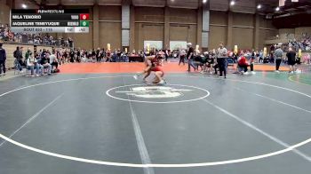 115 lbs Cons. Round 3 - Mila Tenorio, Yukon vs Jaqueline Teneyuque, McDonald County