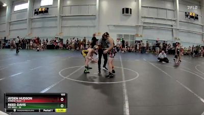 105 lbs Round 4 (8 Team) - Reed Davis, WV Wild vs Ayden Hudson, Xtreme Team