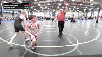 120 lbs Consi Of 4 - Vincent Mastrianni, NY vs Preston White, SC
