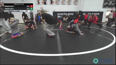 110 lbs Quarterfinal - Reed Lauderdale, Duncan Demon Wrestling vs Elliot Grigg, Chickasha Youth Wrestling