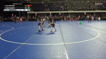 50 lbs Semifinal - Liam Gilbert, Dc Elite vs Cal Boehlke, No Nonsense Wrestling