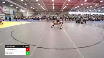 160 lbs Consi Of 32 #2 - Justin Crutchmer, AR vs Duke Byfield, FL