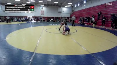 122 lbs Cons. Round 4 - Darius Sanchez, Dela Salle vs Spencer Madson-Castillo, Petaluma