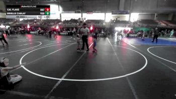 37 lbs Rr Rnd 1 - Cal Flake, Unattached vs Brielle Cablay, Pounders WC