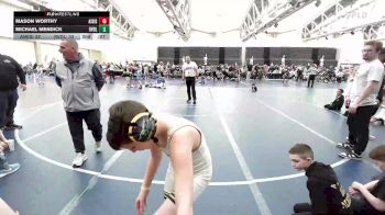 92 lbs Rr Rnd 1 - Xavier Berckman, All I See Is Gold Academy K3 vs Jason Reynolds, Revival Blue K-3