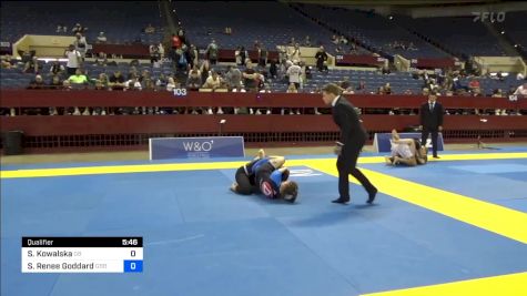 Sandra Kowalska vs Simone Renee Goddard 2024 Pan IBJJF Jiu-Jitsu No-Gi Championship