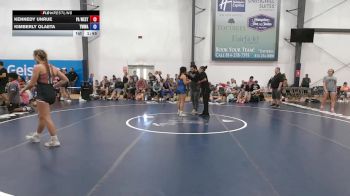56 lbs Rr Rnd 3 - Kennedy Unrue, PA West Black - W vs Kimberly Olaeta, Team Worldwide - W